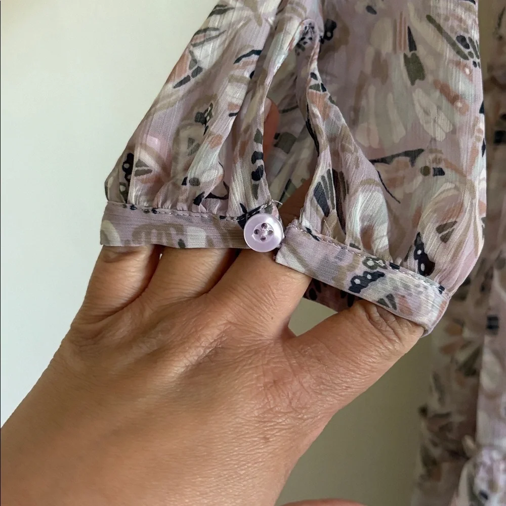 Aritzia Sundays Best Mini Floral Dress Size Small